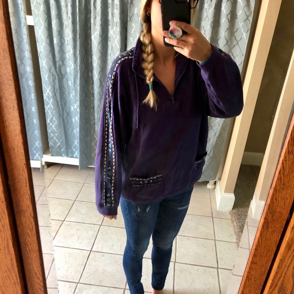 aztec pullover